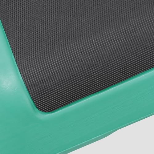 16" x 16" Aerobic Stepper Platform with 4 Adjustable Risers, Green V143