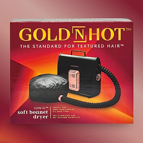 Ionic Soft Bonnet Hair Dryer for Frizz Reduction A306345