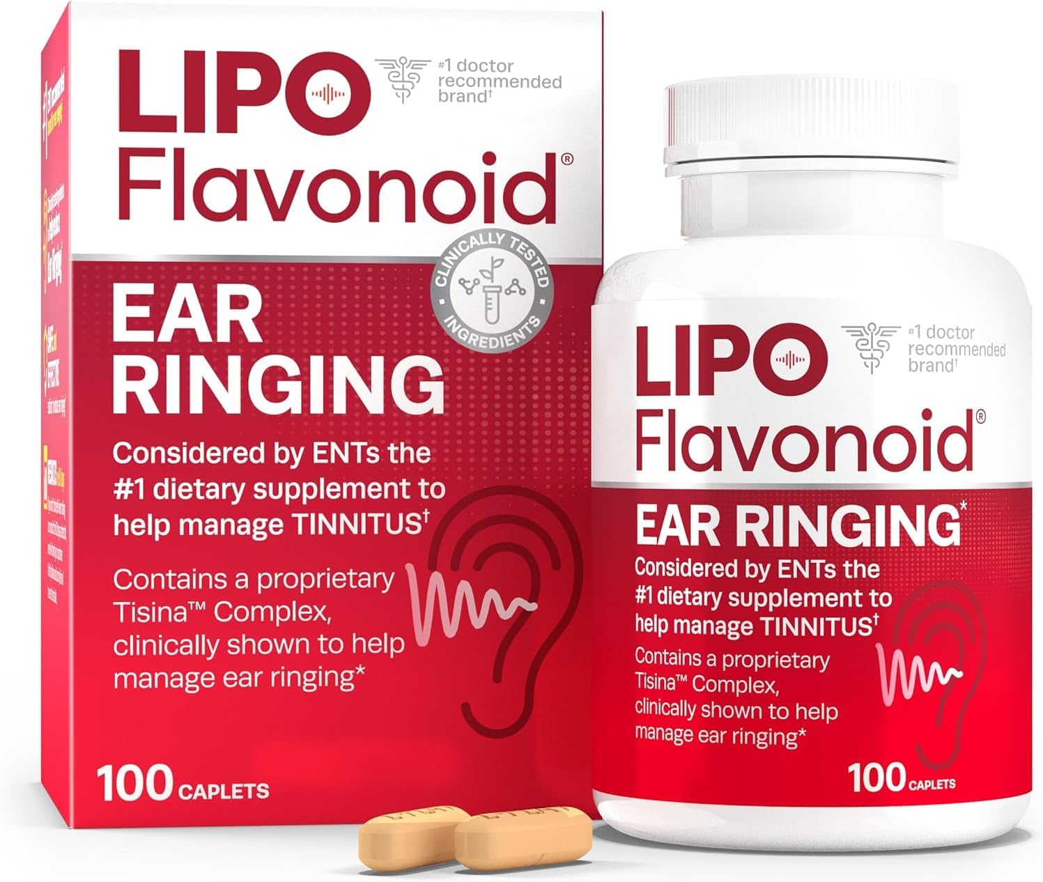 Ear Ringing Supplement 100 Caplets M25853