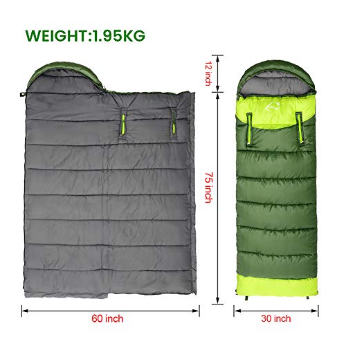Wearable Sleeping Bag for Adults Compact Lightweight Cold Weather Camping Backpacking I6254