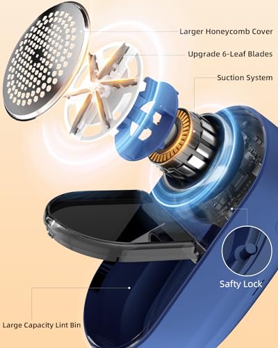 Fabric Shaver, Lint Remover with Brush, Rechargeable U393