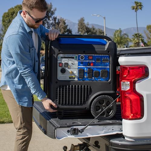 9,500-Watt Dual Fuel Digital Inverter Portable Generator P202