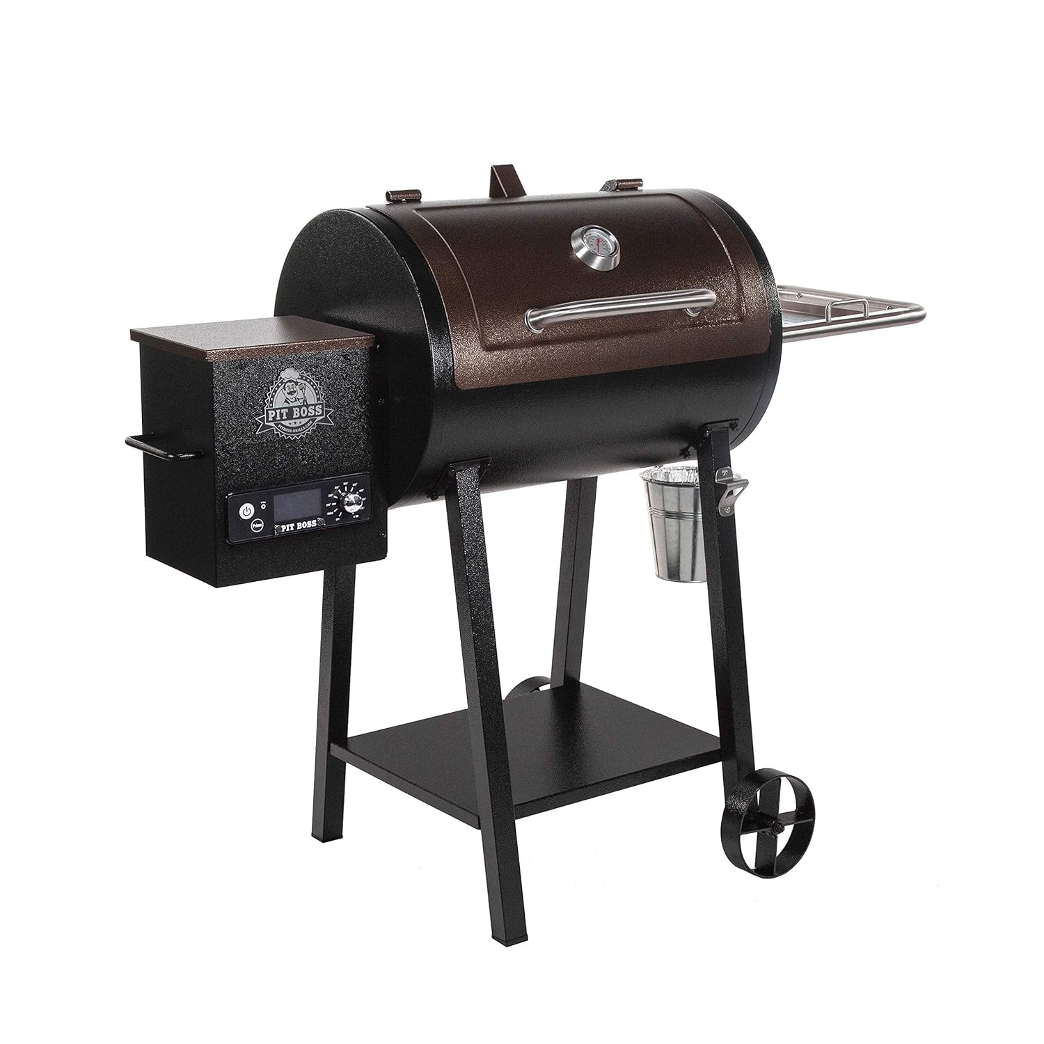 Wood Pellet Grill, 440 Series, Black X733912