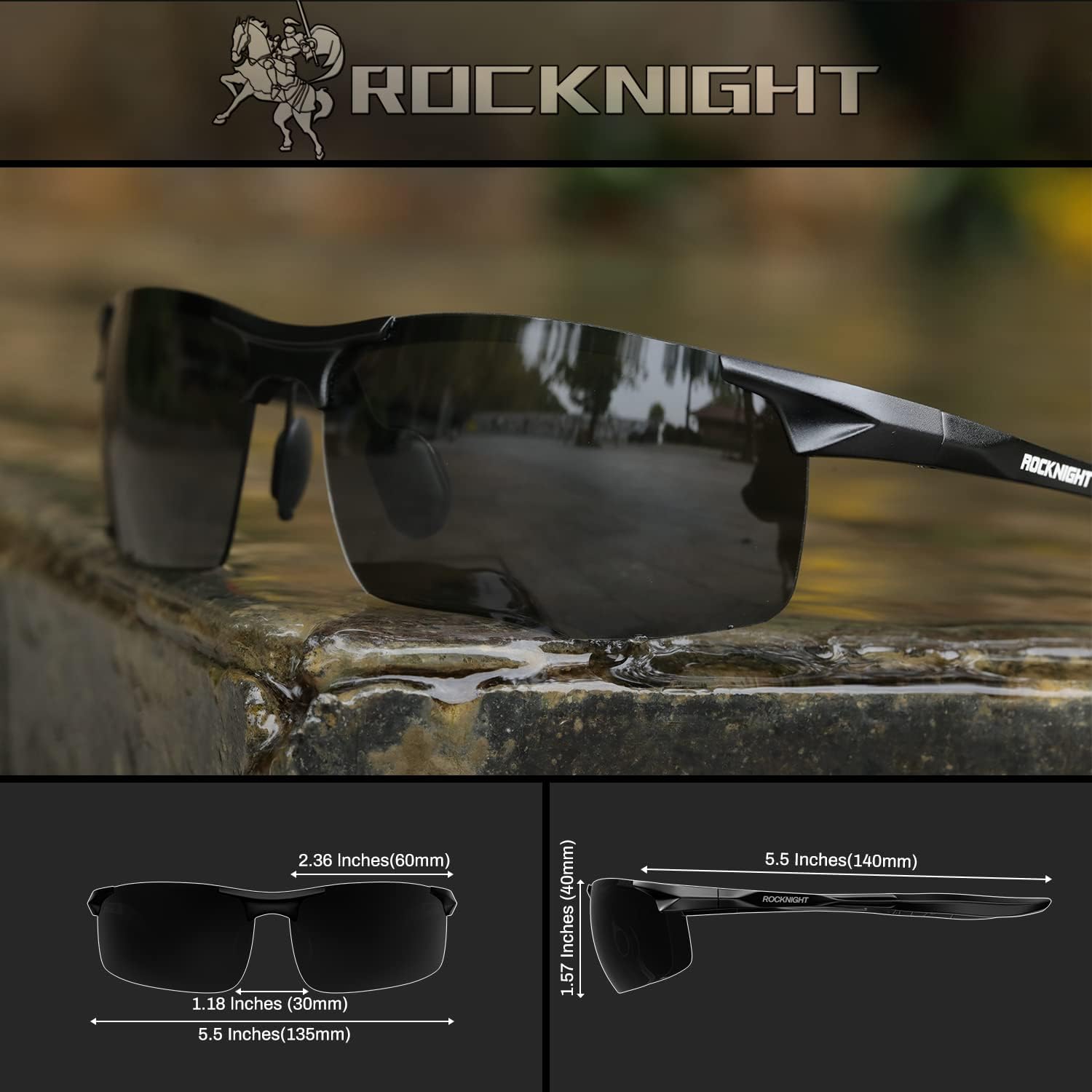 HD Polarized Sunglasses UV400 Protection H2587