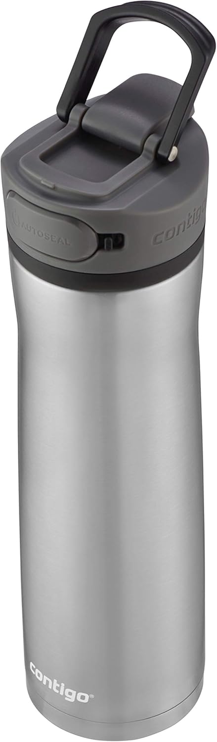 Stainless Steel Water Bottle with Autoseal Lid, 24oz M4896