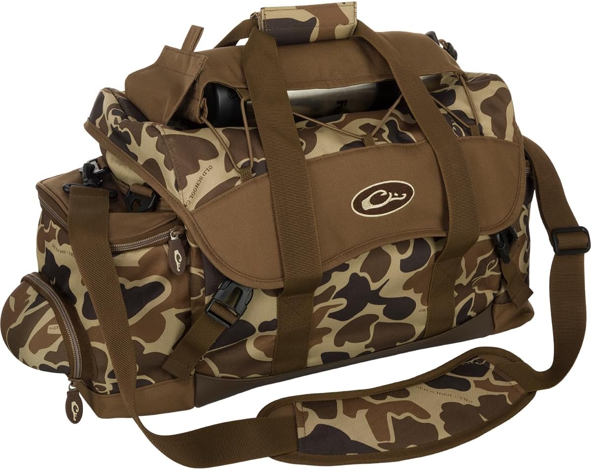 Drake Waterfowl Camo Blind Bag (Old School, Large)