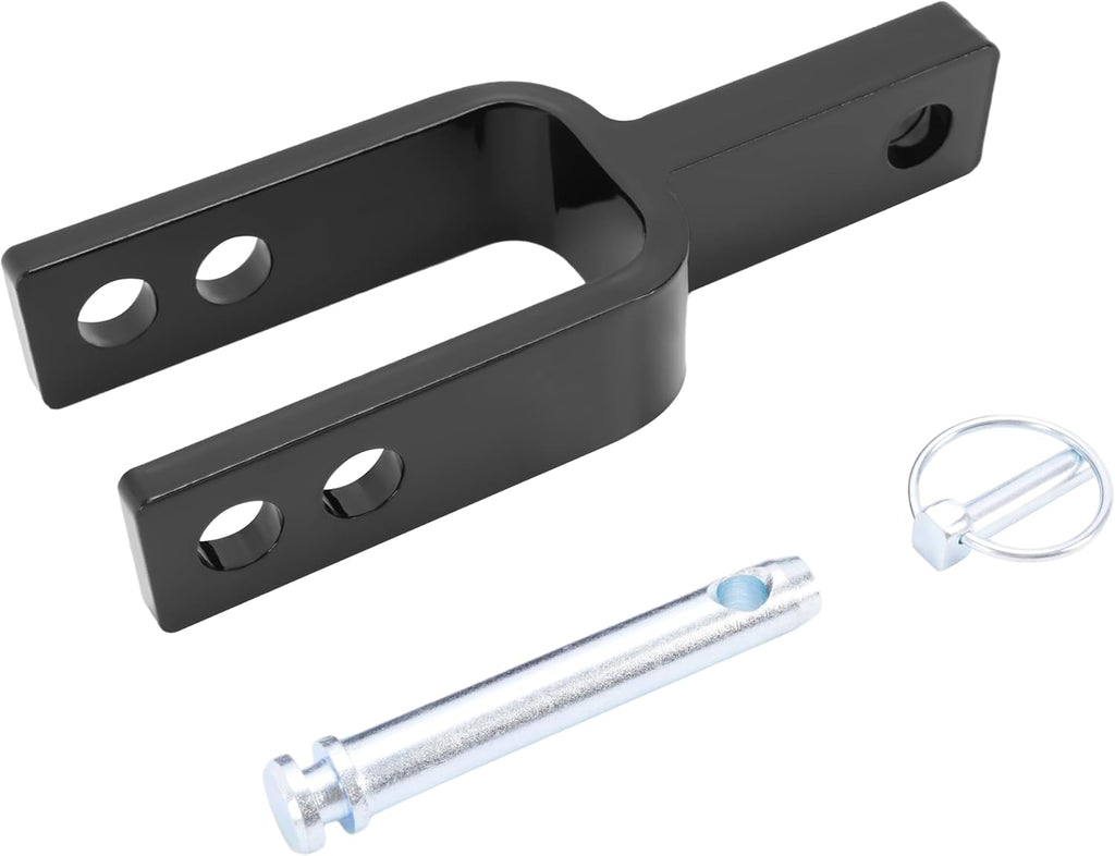 Quick Hitch Adapter for Category 1 3-Point Tractors, Steel Black S365