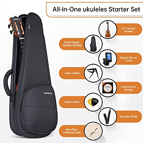 Soprano Ukulele 21 Inch Beginner Kit with Gig Bag Tuner and Strap N156487