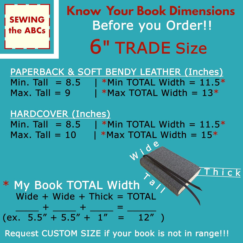 Purple Fabric Stretch Book Cover for Paperback Novels J849