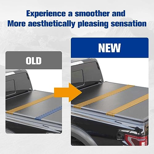Hard Tri-Fold Truck Bed Tonneau Cover 6.2ft for Chevy Colorado GMC Canyon H745095