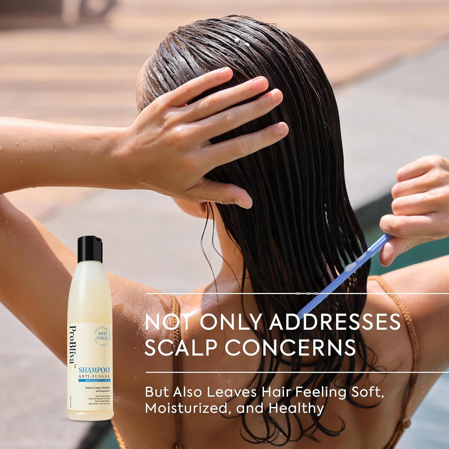 Fungus Shampoo for Itchy Scalp with Coconut Oil, Jojoba Oil, Emu Oil L59869