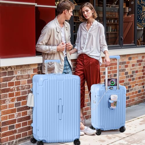Luggage Sets 2 Piece Hardside Spinner Suitcase with TSA Lock, 20+28 Inch Z91926