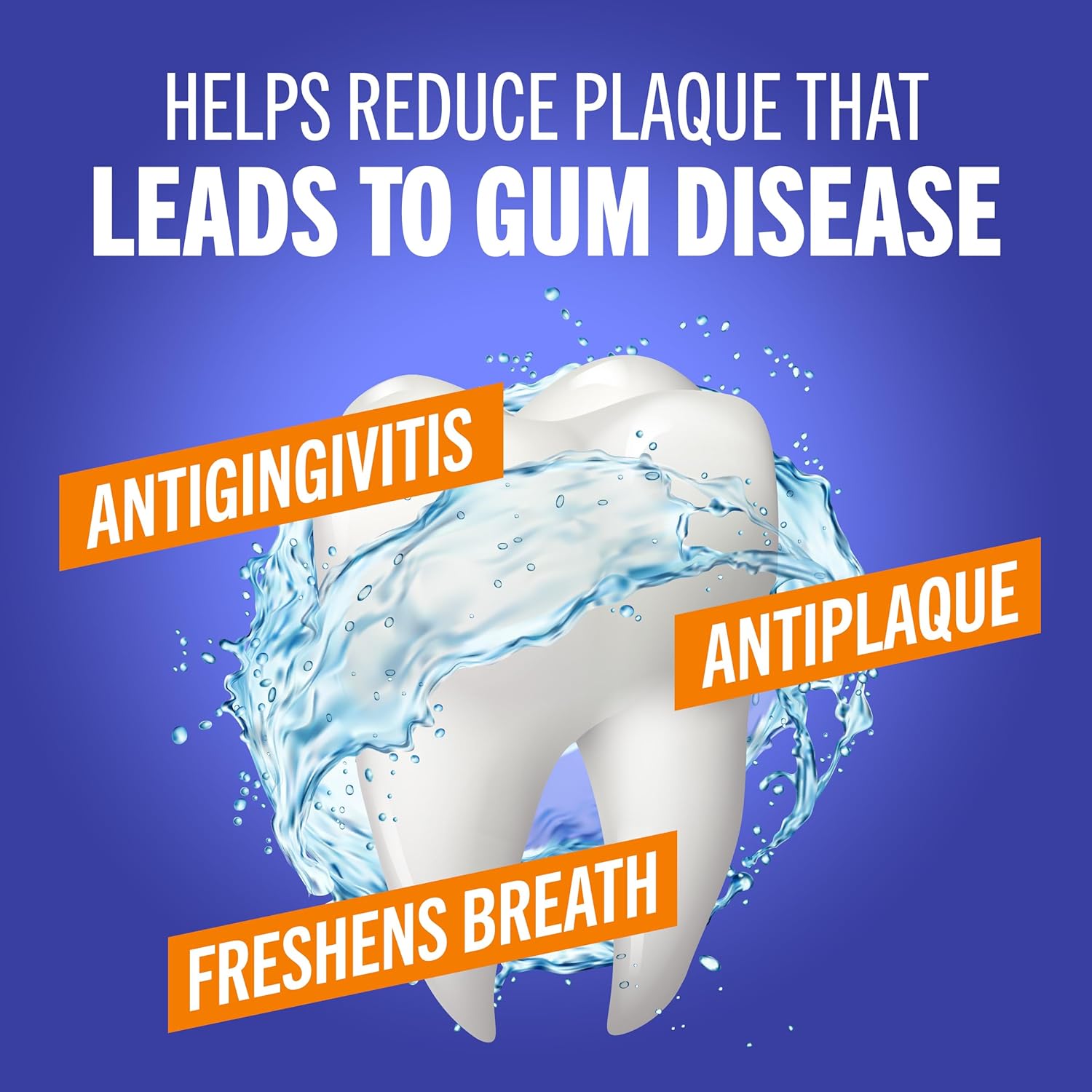 Healthy Gums Mouthwash Clean Mint, Antigingivitis, 16 Fl Oz (2-Pack) B6021