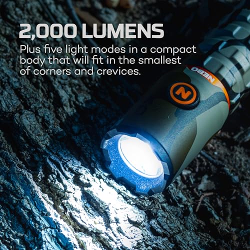 Rechargeable LED Flashlight with Power Control and Removable Clip A943