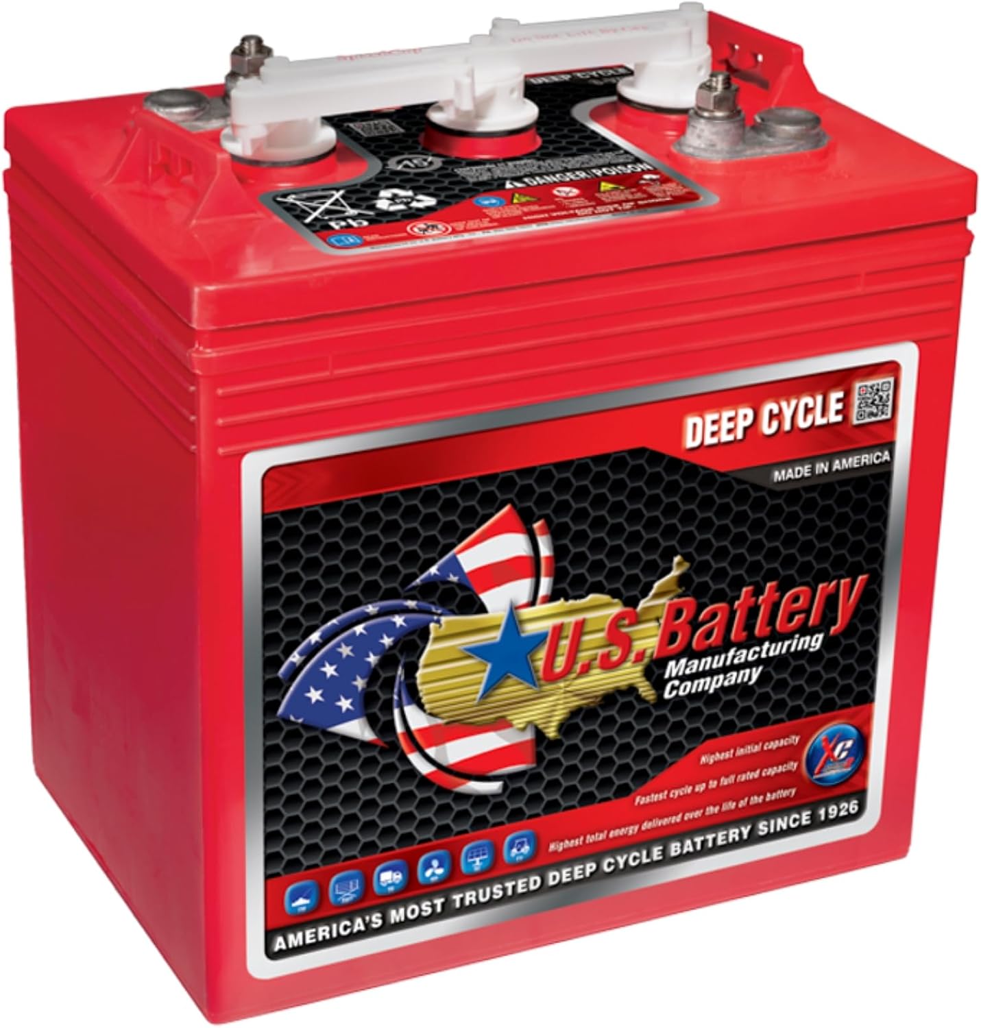 6V 240Ah GC2 Deep Cycle Battery x 6 S12843