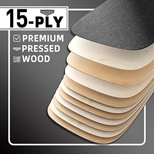 Wooden Balance Board Trainer for Core Stability and Skateboard Training S3518