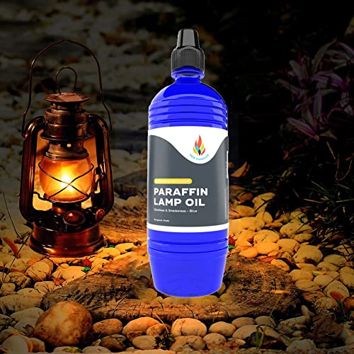 Liquid Paraffin Lamp Oil - 500mL, Smokeless, Odorless, Clean Burning H407