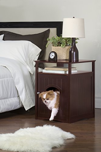Cat Washroom Night Stand Pet House with Hidden Litter Box C4401