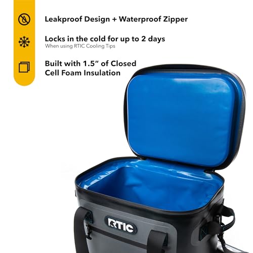 Soft Cooler 30 Can Insulated Bag Portable Ice Chest for Travel Camping Picnic F6164