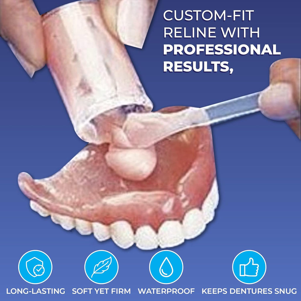 Denture Reliner Kit for Upper and Lower Plates Z50480