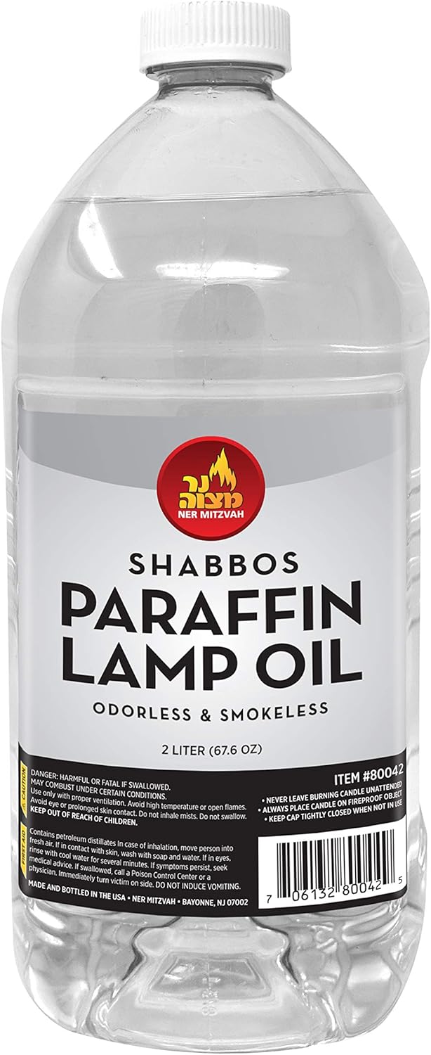 Paraffin Lamp Oil - Smokeless, Odorless, Clean Burning Fuel, 2 Liter E274