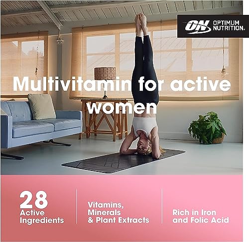 Women's Daily Multivitamin with Iron, Vitamin C, Zinc and D, 120 Capsules B4749