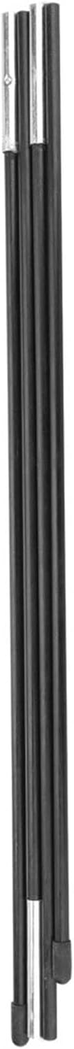 Tent Replacement Support Poles 7mm Fiberglass, 4-Section Collapsible E694