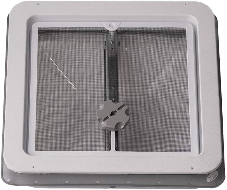 14" White Cargo Roof Vent V76802