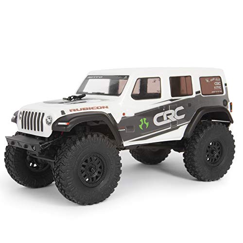 Axial RC Truck 1/24 SCX24 2019 Jeep Wrangler JLU CRC 4WD Rock Crawler Brushed RTR, Yellow, AXI00002V2T2