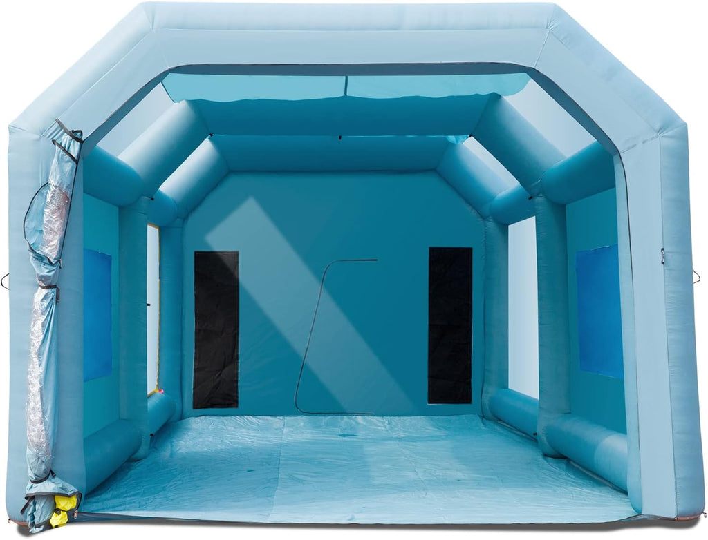 Inflatable Paint Booth Spray Tent with Dual Blowers Z9585