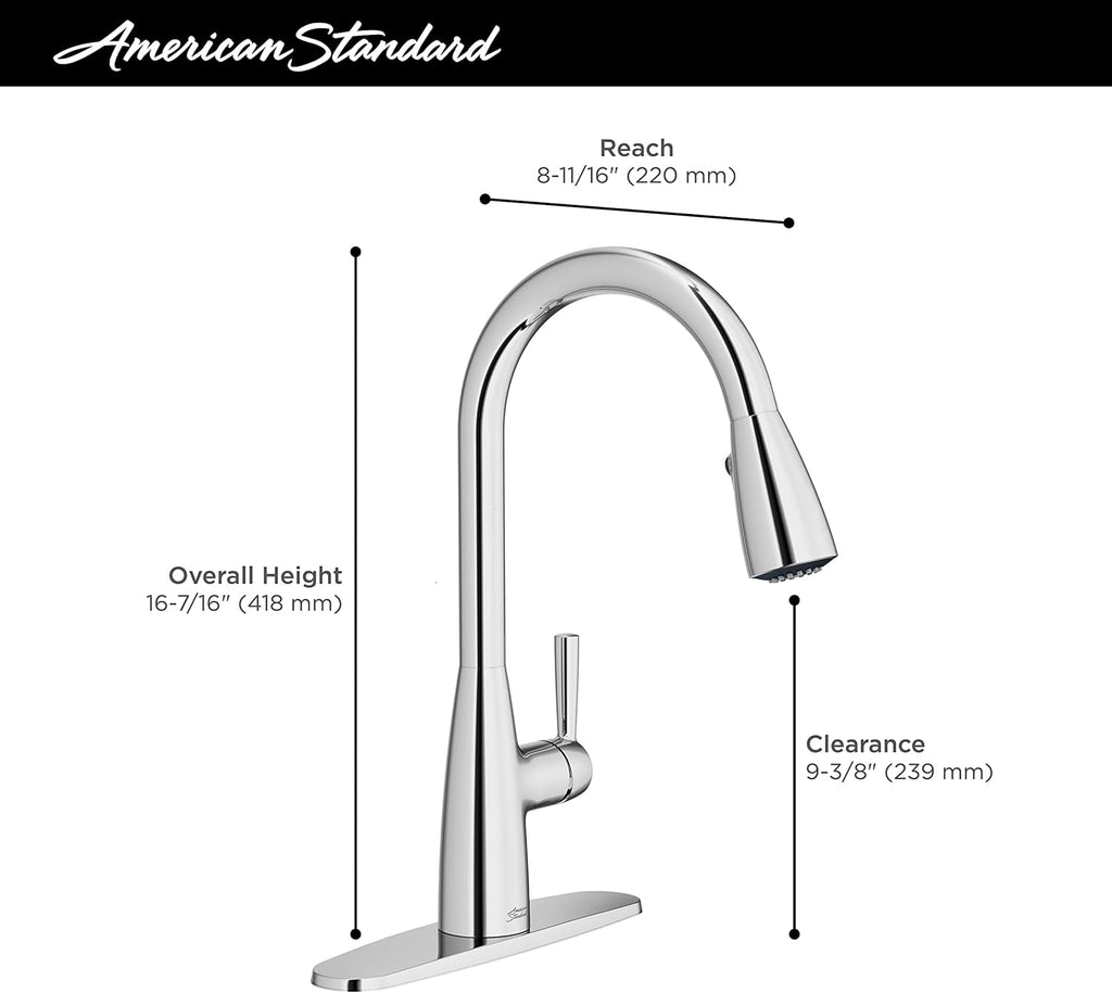 Pull-Down Kitchen Faucet, Chrome T2482