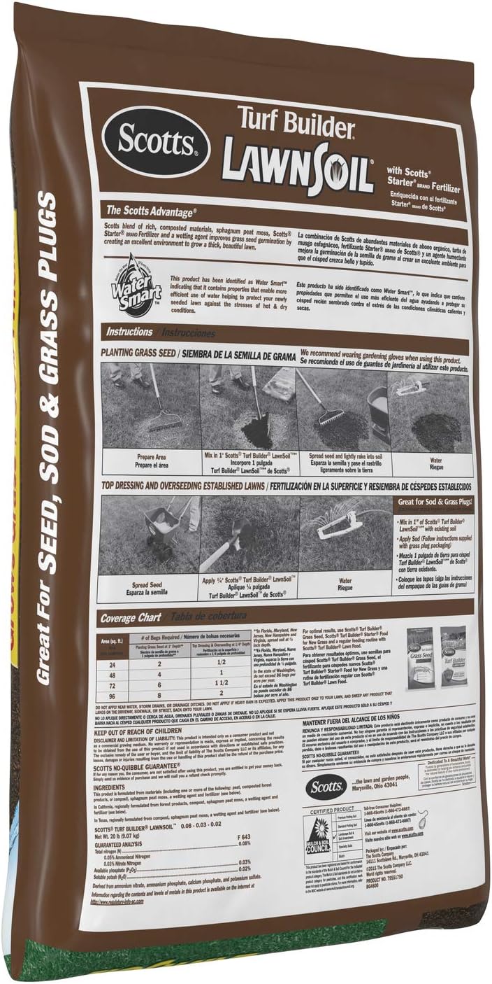 Turf Builder Lawn Soil, 1 cu. ft. U37506