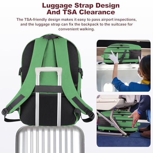17.3 inch Anti Theft Laptop Backpack with USB Charging Port, Waterproof, Blue L951472