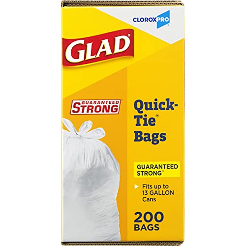 Kitchen Trash Bags, 13 Gallon, 200 Count G7913