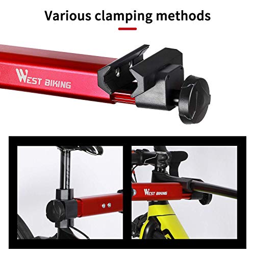Bike Repair Stand - Adjustable Foldable Bicycle Maintenance Rack M2071