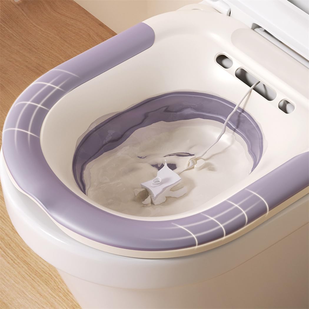 Foldable Sitz Bath Basin for Toilet W5912