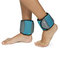 Gaiam Ankle Weights Strength Training Weight Sets For Women & Men With Adjustable Straps - Walking, Running, Pilates, Yoga, Dance, Aerobics, Cardio Exercises (5lb & 10 Pound Sets)
