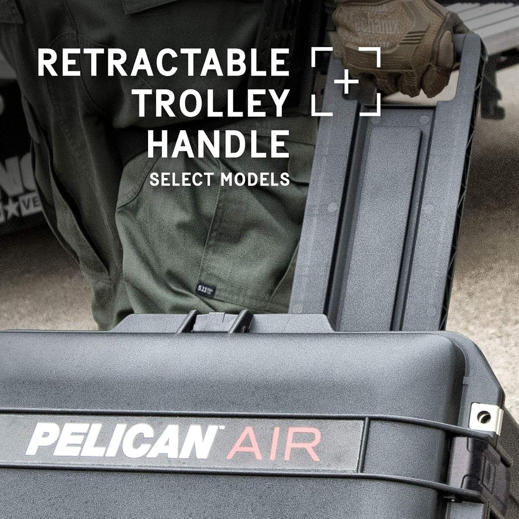 Pelican Air 1637 Case with Foam - Black V590