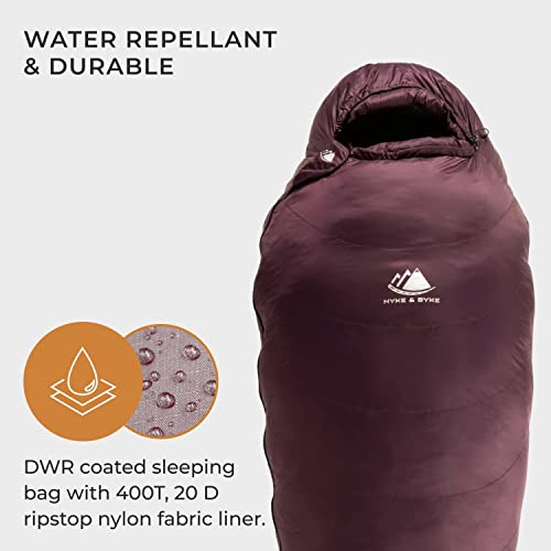 0°F Mummy Sleeping Bag for Hiking and Backpacking J37475