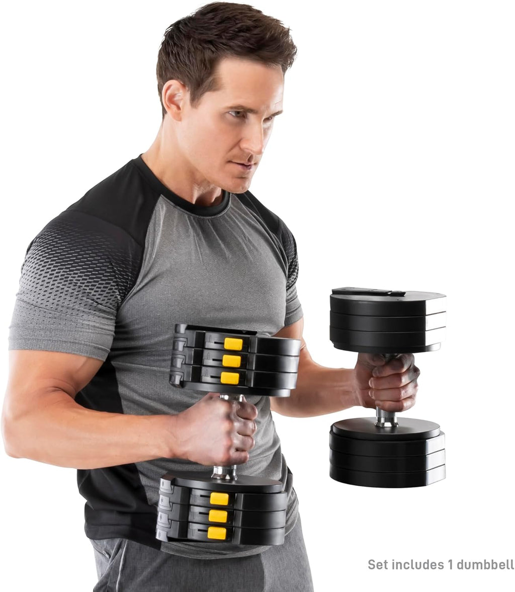 Adjustable Dumbbell System 6-in-1 up to 50lbs S4724