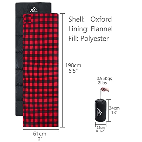 Heated Sleeping Bag Liner with 5 Heating Zones, USB Powered X98900