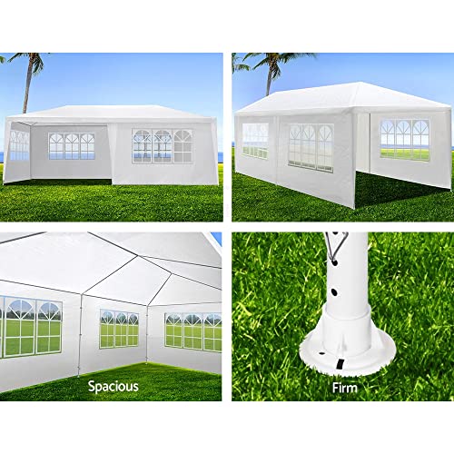 10x20 Heavy Duty Party Tent Outdoor Gazebo Canopy with Removable Sidewalls I564697