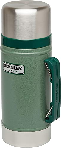 Insulated Food Jar, Stainless Steel, 24 oz, Hammertone Green T204323