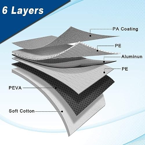 6 Layers Custom Fit Car Cover Waterproof All Weather Outdoor Protection T634562