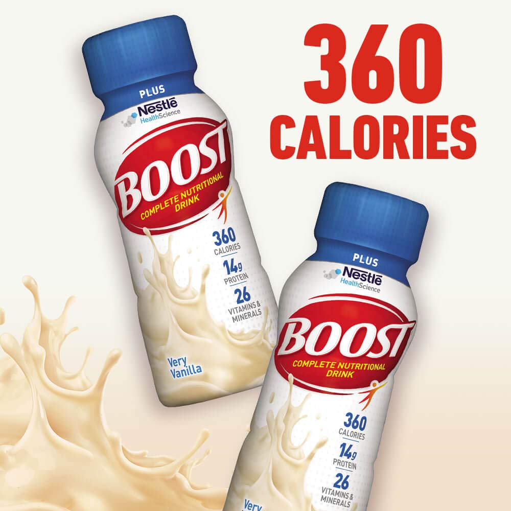 Complete Nutritional Drink, Very Vanilla, 8 fl oz, 12 Pack Q477