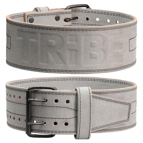 5mm Premium Weight Lifting Belt - 100% Genuine Leather Weightlifting Belt - Comfortable Squat Belt, Deadlift Belt or Powerlifting Belt - Workout Belt for Strength Training - Gym Belt for Men and Women
