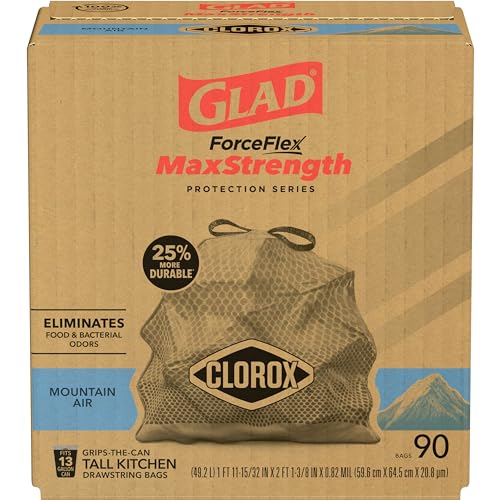 Trash Bags, 13 Gallon, 90 Count V947