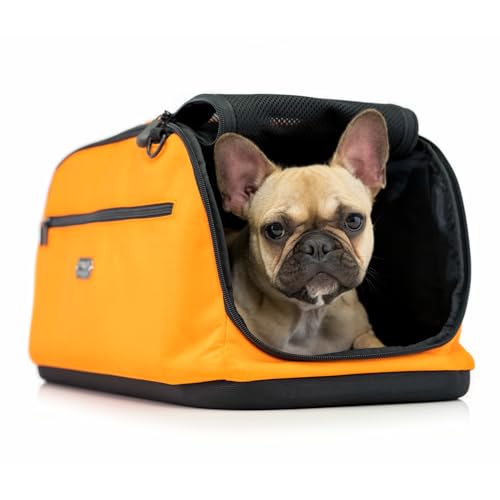 Sleepypod Air - Airline Approved Pet Carrier and Crash-Tested Car Seat for Cats and Dogs up to 18 lbs (Dark Chocolate)
