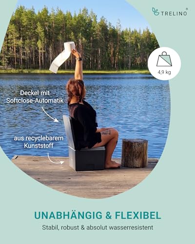 Composting Toilet Portable for Camping & Outdoor M862