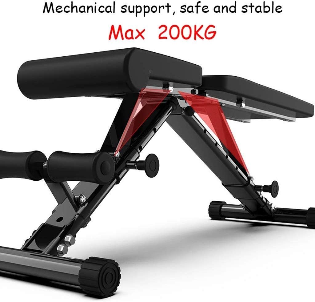 Adjustable Weight Bench for Full Body Workout, Foldable Flat/Incline/Decline S9044